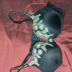 Marciano Crystal Embellished Bra